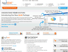 Tablet Screenshot of nextstat.com